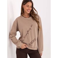 Sweatshirt model 220416 Relevance - ONE-SIZE-FITS-ALL - Beige