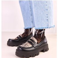 Mocassin model 220568 Solea - 37 - Black