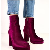 Heel boots model 220582 Solea - 37 - Violet