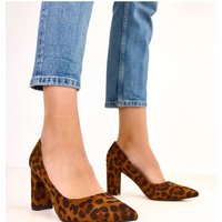 Block heel pumps model 220594 Solea - 38 - Brown