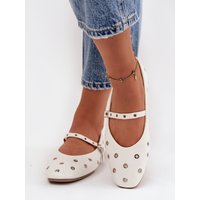 Ballet flats model 220678 Step in style - 40 - White