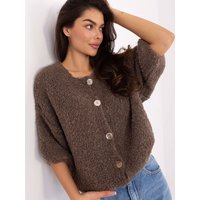 Cardigan model 220756 Italy Moda - ONE-SIZE-FITS-ALL - Beige