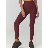 Long leggings model 220769 Makadamia - 40 - Red
