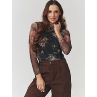 Blouse model 220780 Makadamia - ONE-SIZE-FITS-ALL - Multicolor