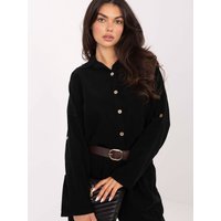 Long sleeve shirt model 220828 Italy Moda - ONE-SIZE-FITS-ALL - Black