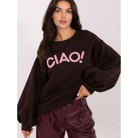 Sweatshirt model 220859 Rue Paris - ONE-SIZE-FITS-ALL - Brown