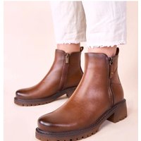 Heel boots model 220999 Solea - 37 - Brown