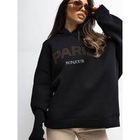 Sweatshirt model 221550 Rue Paris - ONE-SIZE-FITS-ALL - Black