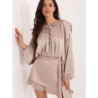 Suit model 221584 Italy Moda - ONE-SIZE-FITS-ALL - Beige