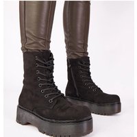 Platform boots model 221668 Solea - 36 - Black