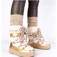 Snow boots model 221676 Solea - 38 - Yellow
