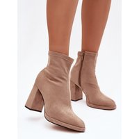 Heel boots model 221934 Step in style - 37 - Beige