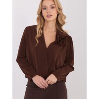 Blouse model 221987 Italy Moda - ONE-SIZE-FITS-ALL - Brown
