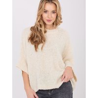Jumper model 222115 Factory Price - ONE-SIZE-FITS-ALL - Beige
