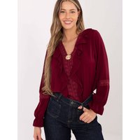 Blouse model 222155 Italy Moda - ONE-SIZE-FITS-ALL - Red