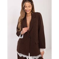 Jacket model 222183 Italy Moda - ONE-SIZE-FITS-ALL - Brown