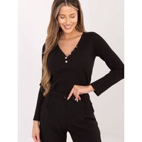 Blouse model 222199 Rue Paris - S/M - Black