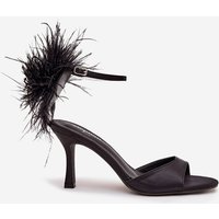 Heel sandals model 222268 Step in style - 37 - Black