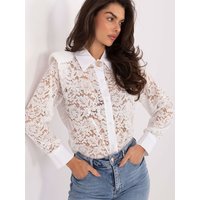 Long sleeve shirt model 222317 Italy Moda - ONE-SIZE-FITS-ALL - White