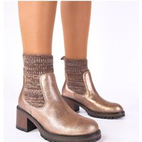 Heel boots model 222349 Solea - 36 - Yellow