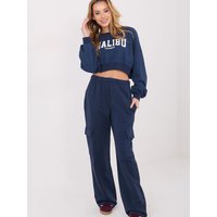 Tracksuit trousers model 222503 Factory Price - ONE-SIZE-FITS-ALL - Navy blue