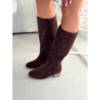 Open-work Boots model 222525 Step in style - 37 - Brown