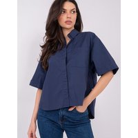 Short sleeve shirt model 222547 Sublevel - M - Navy blue