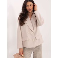 Coat model 222569 Rue Paris - ONE-SIZE-FITS-ALL - Beige