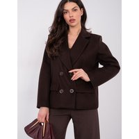 Coat model 222571 Rue Paris - ONE-SIZE-FITS-ALL - Brown