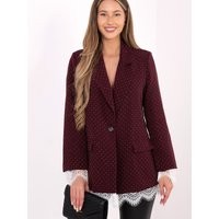 Jacket model 222587 Italy Moda - ONE-SIZE-FITS-ALL - Red