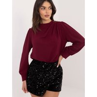 Blouse model 222876 Italy Moda - ONE-SIZE-FITS-ALL - Red