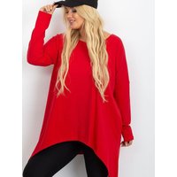 Plus size Tunic model 223037 Relevance - ONE-SIZE-FITS-ALL - Red