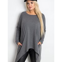 Plus size Tunic model 223040 Relevance - ONE-SIZE-FITS-ALL - Grey