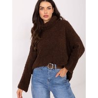 Turtleneck model 223085 Factory Price - ONE-SIZE-FITS-ALL - Brown