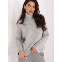 Turtleneck model 223095 Factory Price - ONE-SIZE-FITS-ALL - Grey