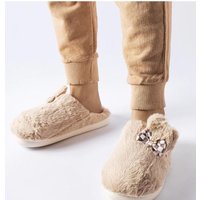 Slippers model 223131 Solea - 40/41 - Beige