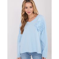 Blouse model 223320 Factory Price - ONE-SIZE-FITS-ALL - Blue