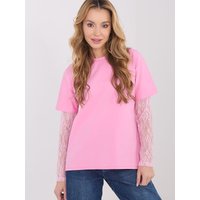 Blouse model 223335 Italy Moda - ONE-SIZE-FITS-ALL - Pink
