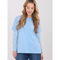 Blouse model 223339 Italy Moda - ONE-SIZE-FITS-ALL - Blue