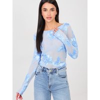 Blouse model 223383 Italy Moda - ONE-SIZE-FITS-ALL - Blue