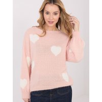 Jumper model 223426 Italy Moda - ONE-SIZE-FITS-ALL - Pink