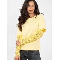 Blouse model 223487 Italy Moda - ONE-SIZE-FITS-ALL - Yellow