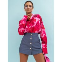 Long sleeve shirt model 223528 LaBalancia - S - Pink
