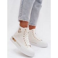 Platform sneakers model 223604 Step in style - 39 - White