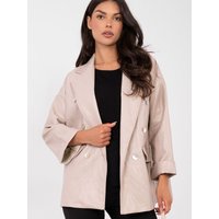 Jacket model 223662 Rue Paris - ONE-SIZE-FITS-ALL - Beige