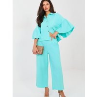 Women trousers model 223770 Italy Moda - ONE-SIZE-FITS-ALL - Blue