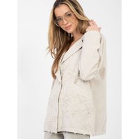 Jacket model 223809 Rue Paris - ONE-SIZE-FITS-ALL - Beige