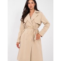 Coat model 223827 Rue Paris - ONE-SIZE-FITS-ALL - Brown