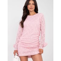 Short dress model 223843 Italy Moda - ONE-SIZE-FITS-ALL - Pink