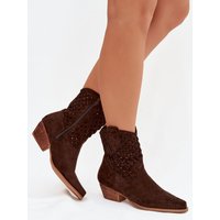 Heel boots model 223851 Step in style - 36 - Brown
